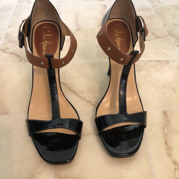 cole haan nike air leather sandals